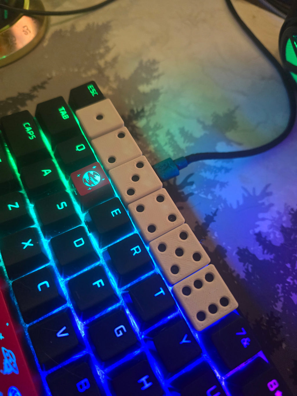 Dice Keycaps