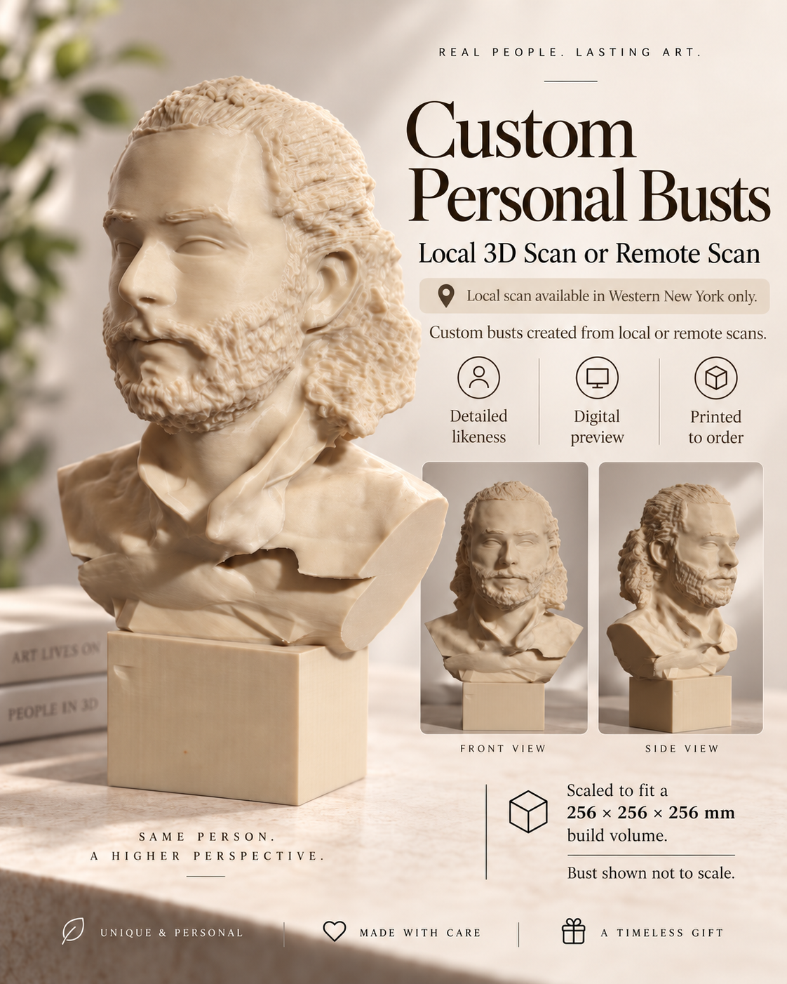 WNY Local 3D Scan [Best Quality Capture] Bust